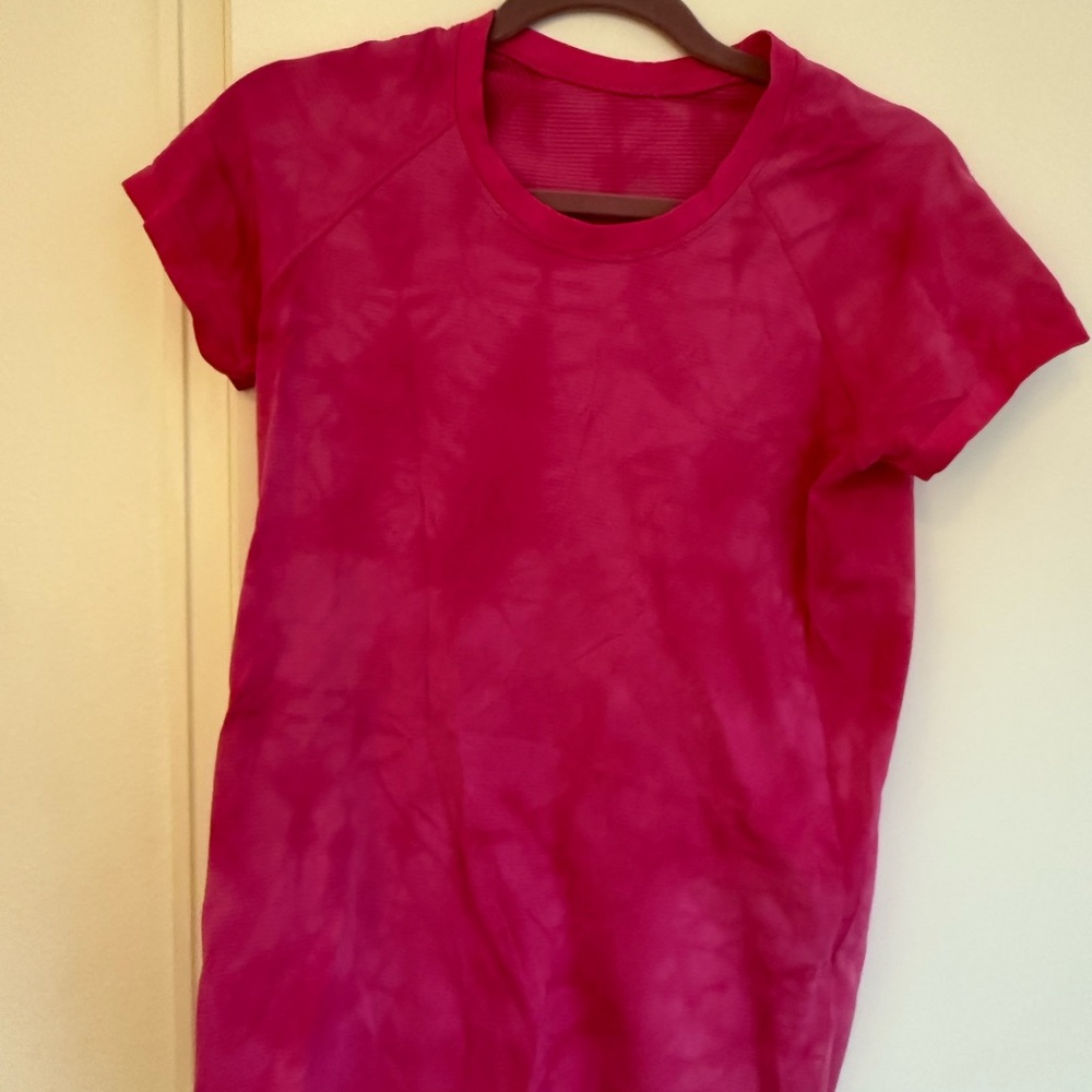 Lululemon SS Swiftly Pink Tie-Dye 10